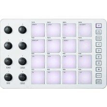 M-Vave Smc-Pad Kablosuz Mıdı Pad Kontrol Cihazı (Beyaz)