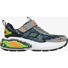 Skechers Mega-Craft 4K Çocuk Gri Sneaker 402160L Cblm