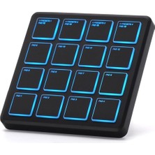 M-Vave Smc-Pad Pocket Kablosuz Mıdı Pad Kontrol Cihazı (Siyah)