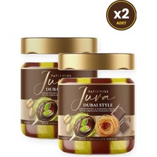Patiswiss Sütlü Çikolatalı Antep Fıstığı Kreması – Juva Dubai Style, 200G x 2 Adet
