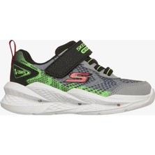 Skechers Meteor-Lights 2.0 Çocuk Gri Sneaker 401490N Gybk