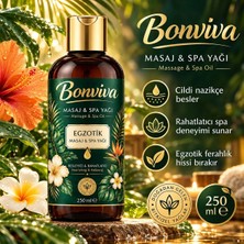 Bonviva Egzotik Kokulu Aromaterapi Spa ve Masaj Yağı 250 ml