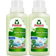 Frosch Aloe Vera Hassas Sıvı Çamaşır Deterjanı Elde Yıkama 2 x 240 ml – Toplam 480 Ml, 8 Yıkama