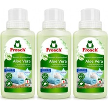Frosch Aloe Vera Hassas Sıvı Çamaşır Deterjanı Elde Yıkama 3 x 240 ml – Toplam 720 Ml, 12 Yıkama