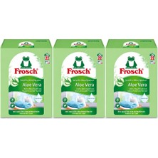 Frosch Aloe Vera Hassas Toz Çamaşır Deterjanı 3 x 1,45 kg – Toplam 4,35 Kg, 66 Yıkama
