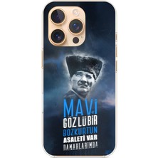 TechTree iPhone 16 Pro Uyumlu Atatürk Temalı Asalet ve Bozkurt Baskılı Silikon Kılıf