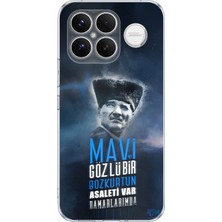 TechTree Poco F8 Ultra Uyumlu Atatürk Temalı Asalet ve Bozkurt Baskılı Silikon Kılıf