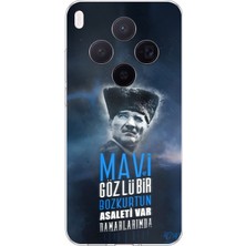 TechTree Vivo X300 Uyumlu Atatürk Temalı Asalet ve Bozkurt Baskılı Silikon Kılıf