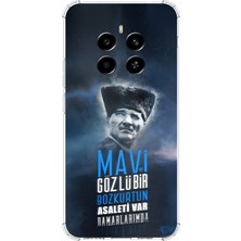 TechTree Realme 12 4g-12 Plus Uyumlu Atatürk Temalı Asalet ve Bozkurt Baskılı Silikon Kılıf