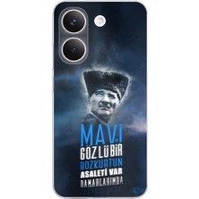 TechTree Poco X8 Pro Uyumlu Atatürk Temalı Asalet ve Bozkurt Baskılı Silikon Kılıf