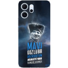TechTree Oppo Reno 14F Uyumlu Atatürk Temalı Asalet ve Bozkurt Baskılı Silikon Kılıf