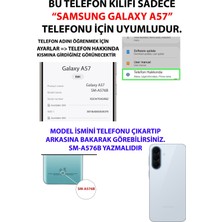 TechTree Samsung Galaxy A57 Uyumlu Mavi Dalgalar Baskılı Silikon Kılıf