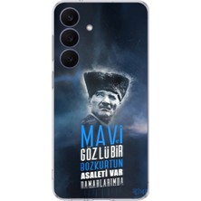 TechTree Samsung Galaxy 26 Fe Uyumlu Atatürk Temalı Asalet ve Bozkurt Baskılı Silikon Kılıf