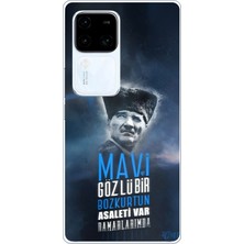 TechTree Vivo V30 Uyumlu Atatürk Temalı Asalet ve Bozkurt Baskılı Silikon Kılıf