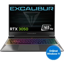 Casper Excalibur G870 Intel Core 7-230H 8GB 1 TB RTX 3050 165Hz 15.6" W11H G870.230H-8FJ0A-C
