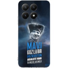 TechTree Xiaomi Mi 15T Pro Uyumlu Atatürk Temalı Asalet ve Bozkurt Baskılı Silikon Kılıf