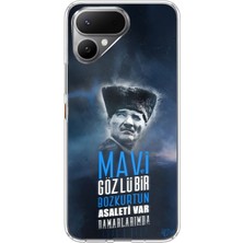 TechTree Tecno Pova Curve 2 5g Uyumlu Atatürk Temalı Asalet ve Bozkurt Baskılı Silikon Kılıf