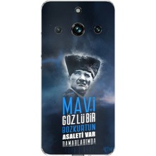 TechTree Realme 11 Pro-11 Pro Plus Uyumlu Atatürk Temalı Asalet ve Bozkurt Baskılı Silikon Kılıf