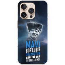 TechTree iPhone 16 Pro Max Uyumlu Atatürk Temalı Asalet ve Bozkurt Baskılı Silikon Kılıf