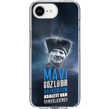 TechTree iPhone 16E - 17E Uyumlu Atatürk Temalı Asalet ve Bozkurt Baskılı Silikon Kılıf
