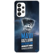 TechTree Samsung Galaxy A23 Uyumlu Atatürk Temalı Asalet ve Bozkurt Baskılı Silikon Kılıf