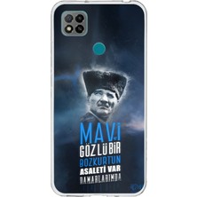 TechTree Redmi 9c / 10A Uyumlu Atatürk Temalı Asalet ve Bozkurt Baskılı Silikon Kılıf