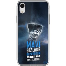 TechTree iPhone Xr Uyumlu Atatürk Temalı Asalet ve Bozkurt Baskılı Silikon Kılıf