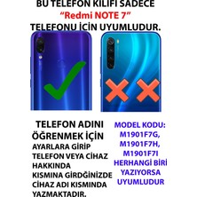 TechTree Redmi Note 7-7 Pro Uyumlu Mavi Dalgalar Baskılı Silikon Kılıf