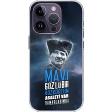TechTree iPhone 14 Pro Max Uyumlu Atatürk Temalı Asalet ve Bozkurt Baskılı Silikon Kılıf