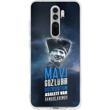TechTree Redmi Note 8 Pro Uyumlu Atatürk Temalı Asalet ve Bozkurt Baskılı Silikon Kılıf