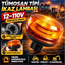 Tepe Çakar Lamba 10 Fonksiyon Çakar Kablolu Geçmeli 12-110 Volt