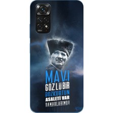 TechTree Redmi Note 11-11S Uyumlu Atatürk Temalı Asalet ve Bozkurt Baskılı Silikon Kılıf