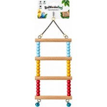 Birdwodeentoys 4 Basamaklı Boncuklu Merdiven
