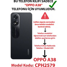 TechTree Oppo A38 Uyumlu Mavi Dalgalar Baskılı Silikon Kılıf
