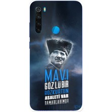 TechTree Redmi Note 8 Uyumlu Atatürk Temalı Asalet ve Bozkurt Baskılı Silikon Kılıf