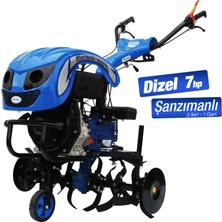 Belirtilmemiş Muratti MT410 Dizel Marşlı Çapa Makinası 9.0hp