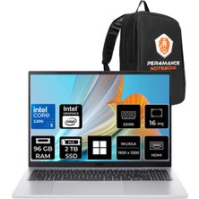 Acer Aspire Go Intel Core 5 120U 96GB Ram 2tb SSD 16" Wuxga (1920X1200) WIN11 Pro NX.JSAEY.002P352 Taşınabilir Bilgisayar + Per4 Çanta