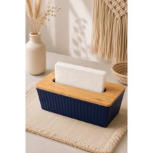 Belirtilmemiş Enza Marbella 21X11 cm Dikdörtgen Kapaklı Peçetelik, Organizer