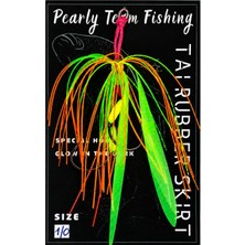 Pearly Team Fishing - Taı Rubber Skırt