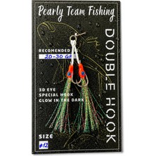 Pearly Team Fishing - Double Hook ( 20GR - 30GR ) Yeşil