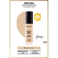 New Era Skin Protecting Spf 50 Nemlendirici Etkili Hyaluronik Asitli Fondöten - 110 Soft Ivory