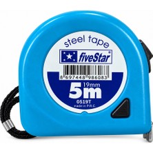 Cyh Fivestar 5 Metre x 19 mm Şerit Metre – El Tipi Ölçüm Metresi