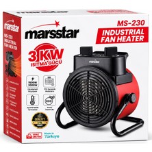 Marsstar MS-230 3000W Fanlı Isıtıcı