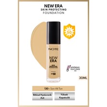 New Era Skin Protecting Spf 50 Nemlendirici Etkili Hyaluronik Asitli Fondöten - 130 Beige