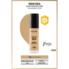 New Era Skin Protecting Spf 50 Nemlendirici Etkili Hyaluronik Asitli Fondöten - 150 Medium Beige