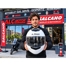 LS2 Strobe 2 Motosiklet Çene Açılır Kask Ece 22.06 Sertifikalı Alc Motosiklet