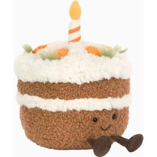 Jellycat Amuseables Carrot Cake Havuçlu Kek Peluş 15 cm