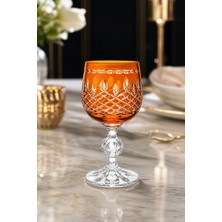 Kristal Market Bohemia Kristal El Işçiliği Royal Kahve Yanı Bardağı 150CC