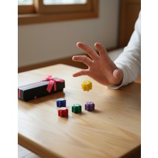 BURADABULDUN Squit Game Beştaş Oyunu – 5’li Zeka Küpü – Hediye Kutulu Dikkat ve Strateji Oyunu