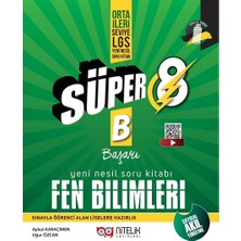 Nitelik Yayınları 8.sınıf Yeni Nesil Fen Bilimleri Soru Kitabı
